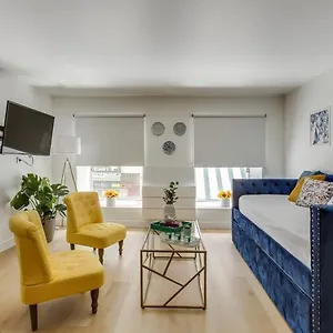 Modern French Country Studio Charm In The Canal Saint Martin 10th District Paris